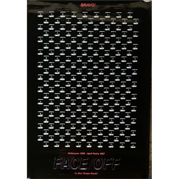 Face/Off 1997 original French movie poster