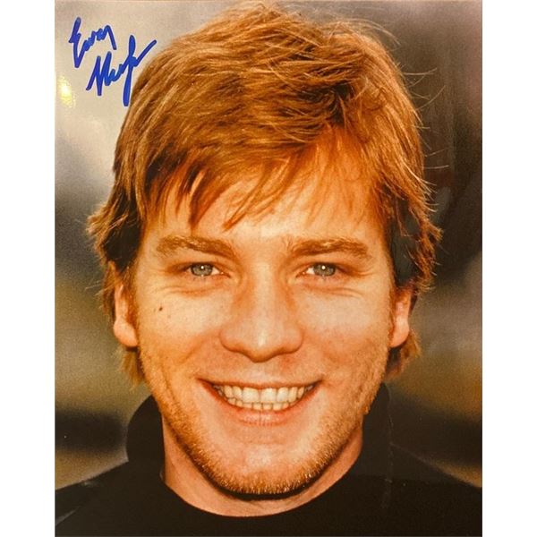 Star Wars Ewan McGregor signed photo