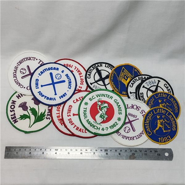 Early 80’s Kootenay Sports Teams on Patches / Appliqué