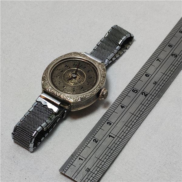 Antique Womans Mechanical Wristwatch Brand Unknown