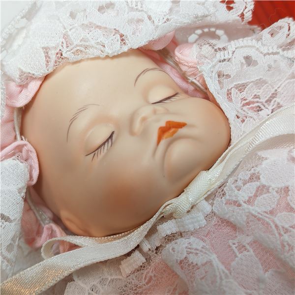 Vintage Porcelain Baby Doll Made in Taiwan