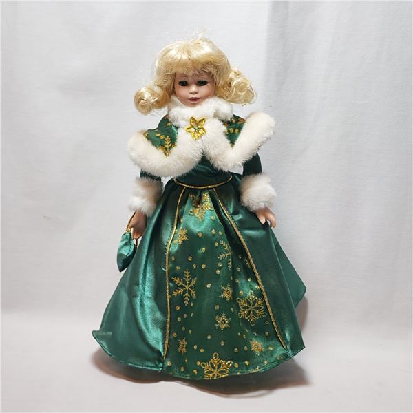 Source of Fine Collectibles Avon Porcelain Princess Doll with Stand