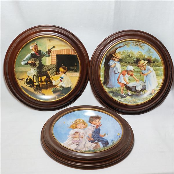 Edwin M. Knowles China Company Collectors Plates