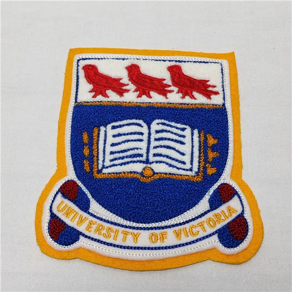 University of Victoria Vintage Emblem Patches / Appliqué