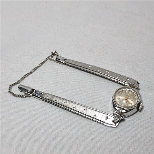 Clebar 17 Jewels Incabloc Swiss Made 10 K R.G.P. Mechanical Wrist Watch