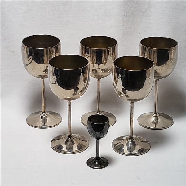 Seville Madrid – Spain E.P. Brass Wine Goblets