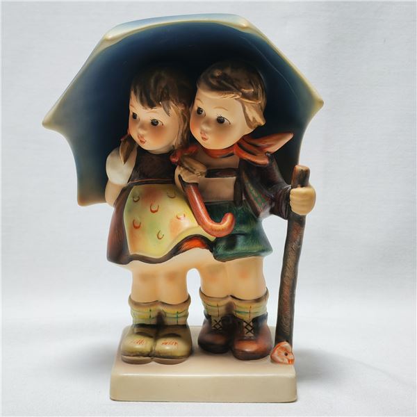 Vintage Goebel Hummel Figurine # 71 2/0 Stormy Weather- Germany Collectible Porcelain