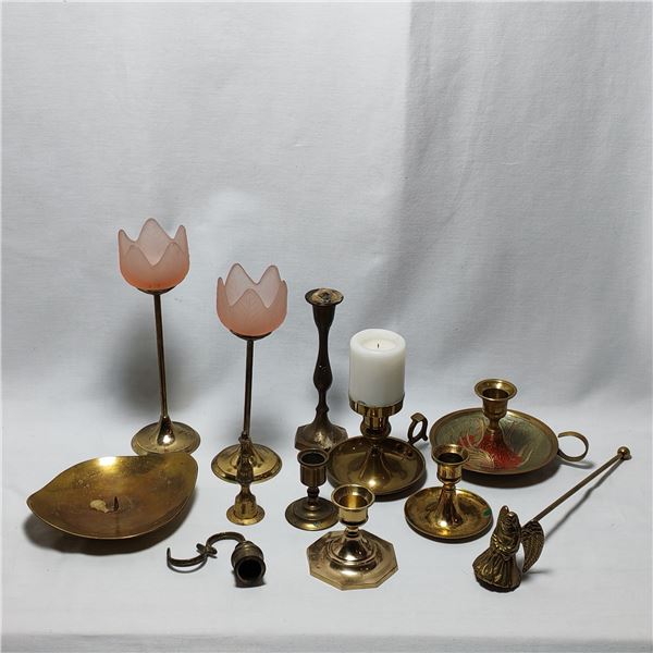 Brass Candlesticks/ Candle Holders