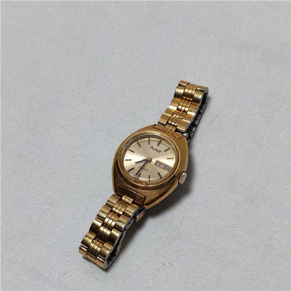 Pulsar Quartz Movement Japan Dial Taiwan Wrist Watch