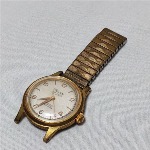 Starlite Super Quality 21 Jewels Unbreakable Mainspring Mens Mechanical Wristwatch