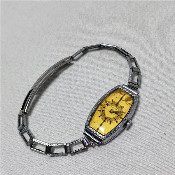 Antique Rolex Womens Wrist Watch Swiss Made