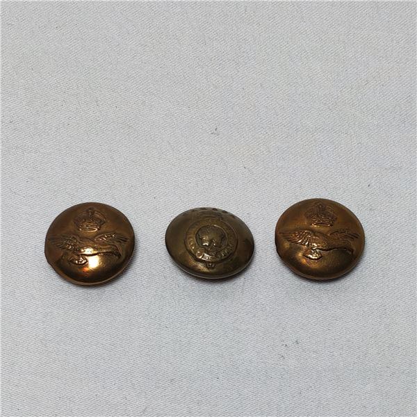 Antique Canadian Brass Buttons