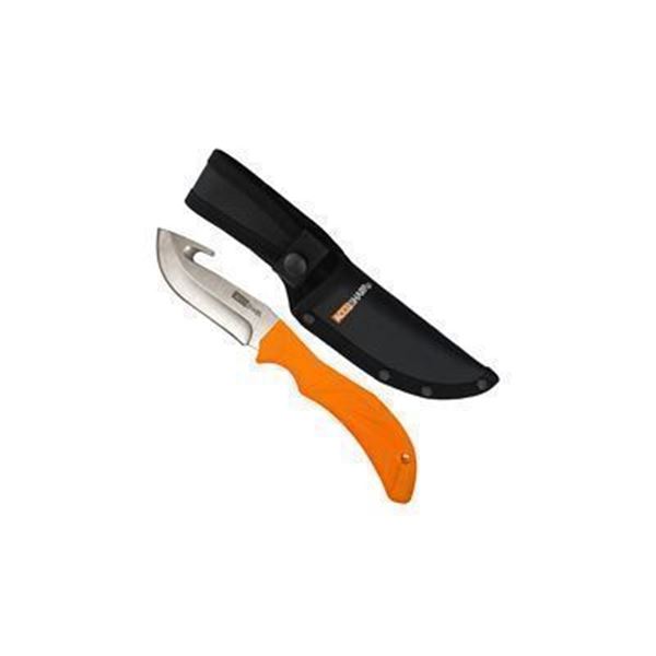 ACCUSHARP GUT-HOOK KNIFE ORANGE SHTH