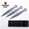 Image 1 : Snake Eye Throwing Knives - SE-1227-3BK