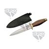 Image 1 : 6" BOOT KNIFE WOOD HANDLE - 202800