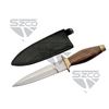 Image 1 : 7" BOOT KNIFE WOOD HANDLE - 202801