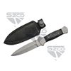 Image 1 : 7.75" BLACK WOOD BOOT KNIFE - 203403