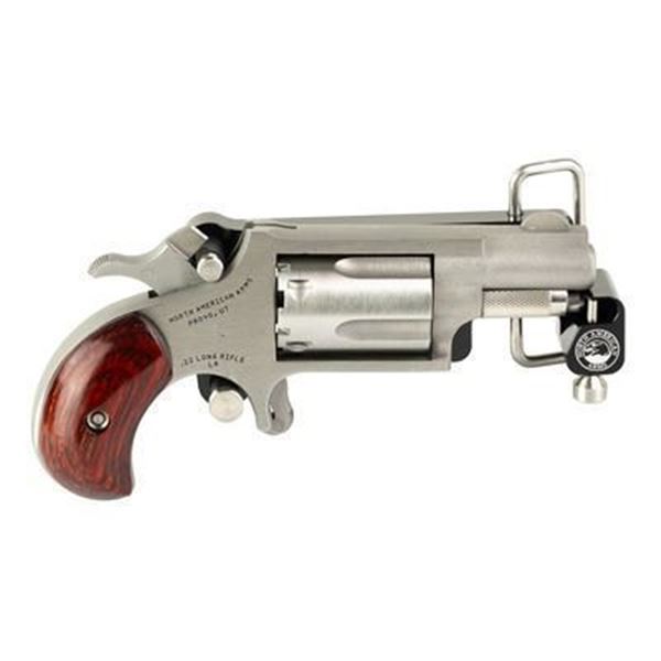 NAA MINI REV 22LR 1 1/8" 5RD W/SKELT