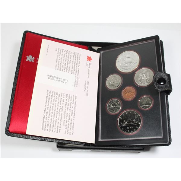 56 1979 Canada Double Dollar Set Silver Dollar