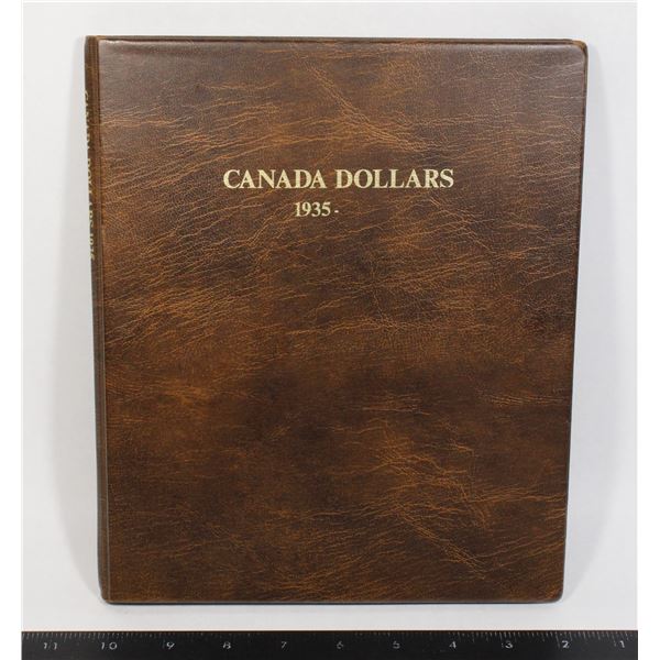106 Canada Dollar Binder w/ 1976-1984 Dollars