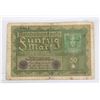 Image 1 : #128 Weimar Germany 1919 50 Mark Banknote Bill