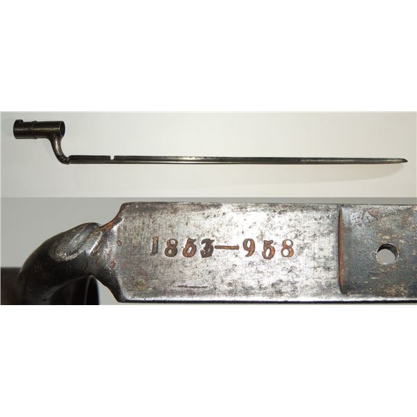 145 German Marked 1800's Socket Bayonet