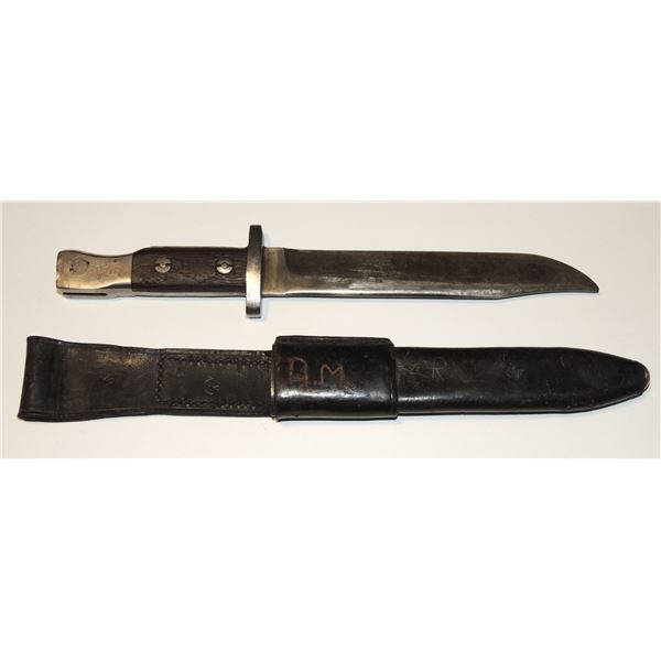 #148 WW1 Canada Ross Rifle Bayonet Fighting Knife