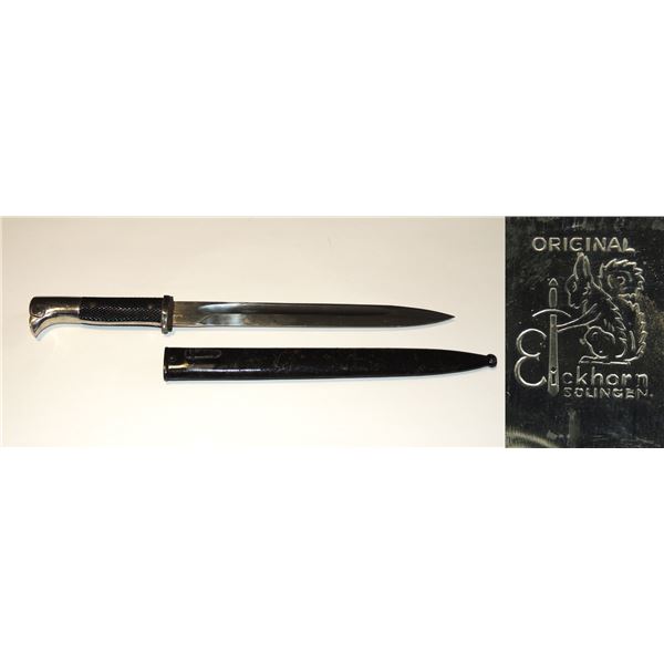 #160 WW2 German Chromed Dress Bayonet Eickhorn