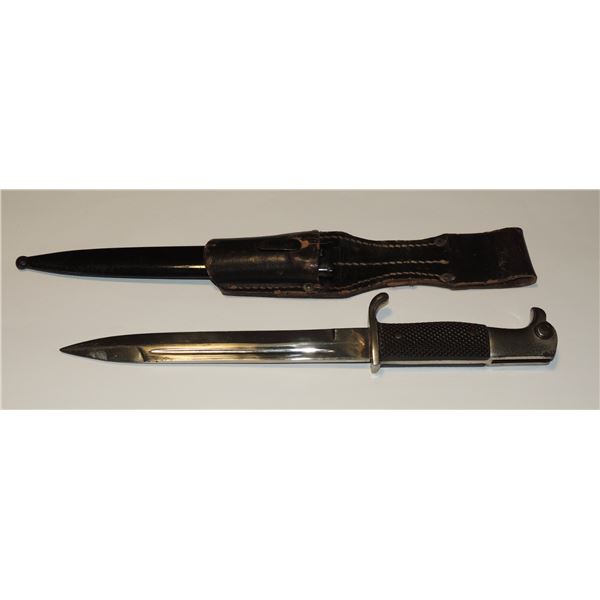 #162 WW2 German Chromed Parade Bayonet Short