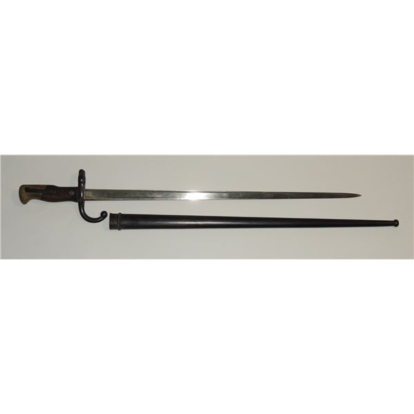 #172 French Model 1874 Gras Sword Bayonet 1877