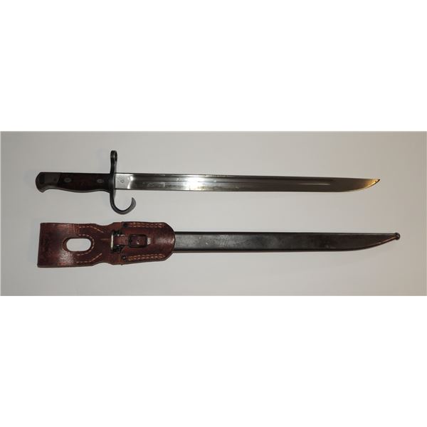 174 WW2 Japanese Type 30 Arisaka Bayonet w/Frog