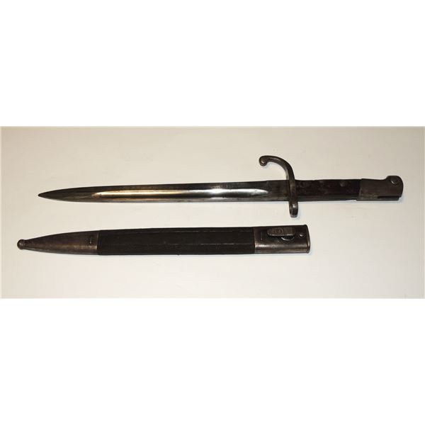 #184 German 1908 Brazilian Mauser Bayonet