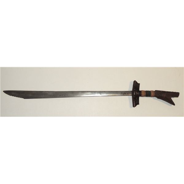 #188 Antique Filipino Kampilan Sword 1800's