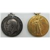 Image 2 : #195 WW1 7th CEF 1st BC Casualty Medal Grouping