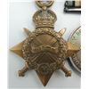 Image 2 : #210 WW1 British Medal Trio War 1914-1915 Star