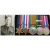 Image 1 : #213 WW2 Canadian Medal Group General Service Pin