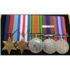 Image 2 : #213 WW2 Canadian Medal Group General Service Pin