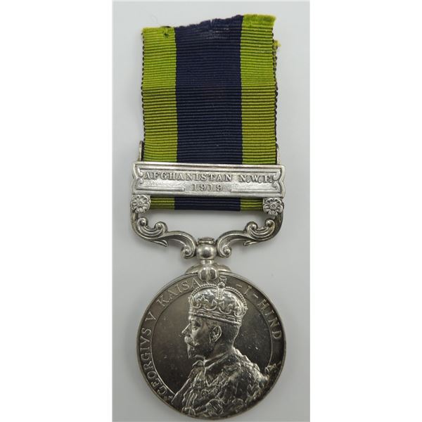 #215  India General Service Medal Afghanistan 1919
