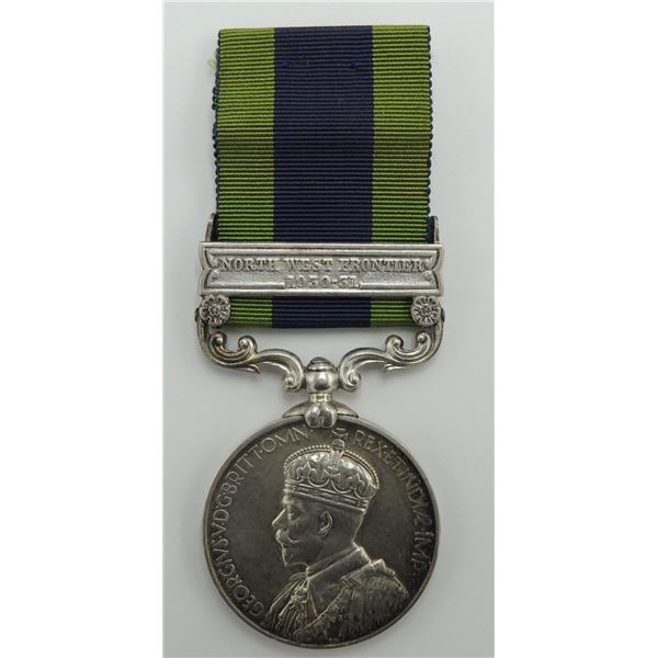 #216 India General Service Medal NWF 1930–31 Clasp