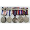 Image 4 : #220 WW2 Canada Medal Group + Miniatures 1977 1992