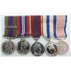 Image 6 : #220 WW2 Canada Medal Group + Miniatures 1977 1992