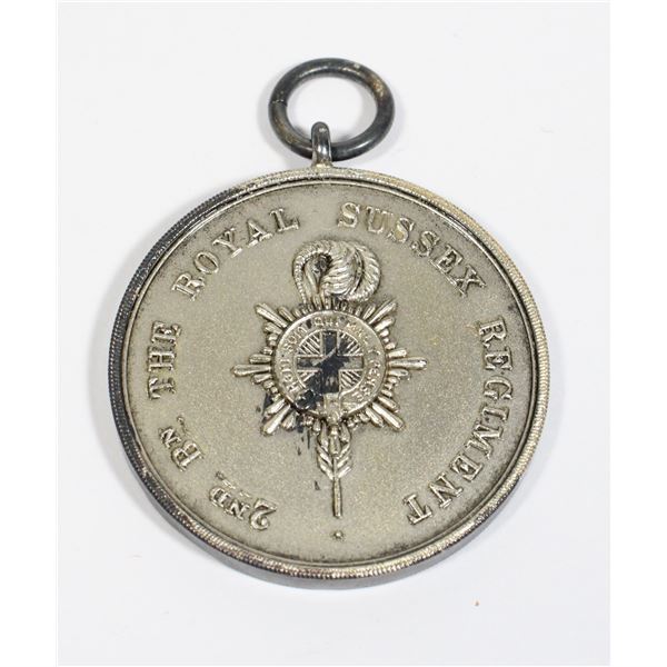 #231 2nd Bn The Royal Sussex Regiment Silver Medal