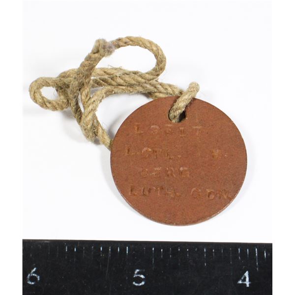 #241 WW2 Canadian ID Dog Tag RCOC Named