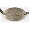 Image 2 : #242 WW2 Canadian ID Bracelet 2nd Batt CSR(MG)
