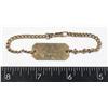 Image 3 : #244 WW2 Canadian ID Bracelet W304770 A G Field