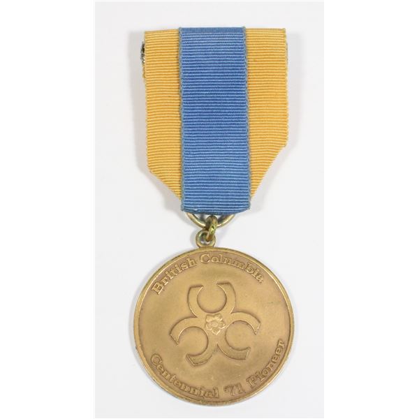 #253 1971 British Columbia Centennial Medal