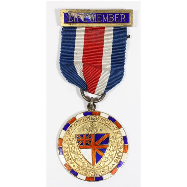 #256 WW2 Veterans in Canada Medal Sterling Silver