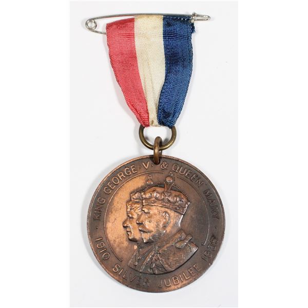 #257 1935 Silver Jubilee Medal Royal King George V