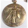 Image 2 : #263 US WW1 Victory Medal Converted to Watch Fob