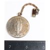 Image 3 : #263 US WW1 Victory Medal Converted to Watch Fob